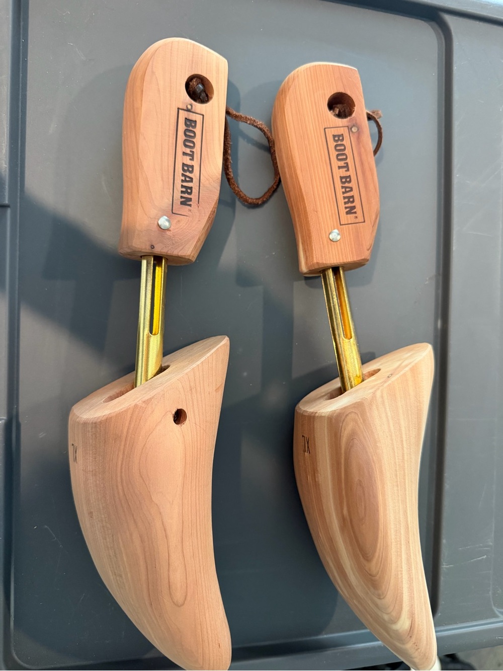 Boot Barn Men's Cedar Boot Trees - Natural Wood